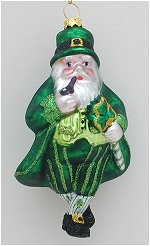 Irish Santa with Pipe